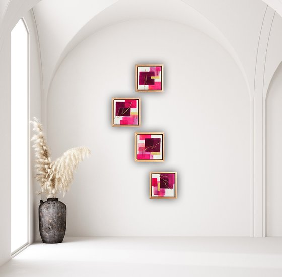 Magenta gate 1-4set