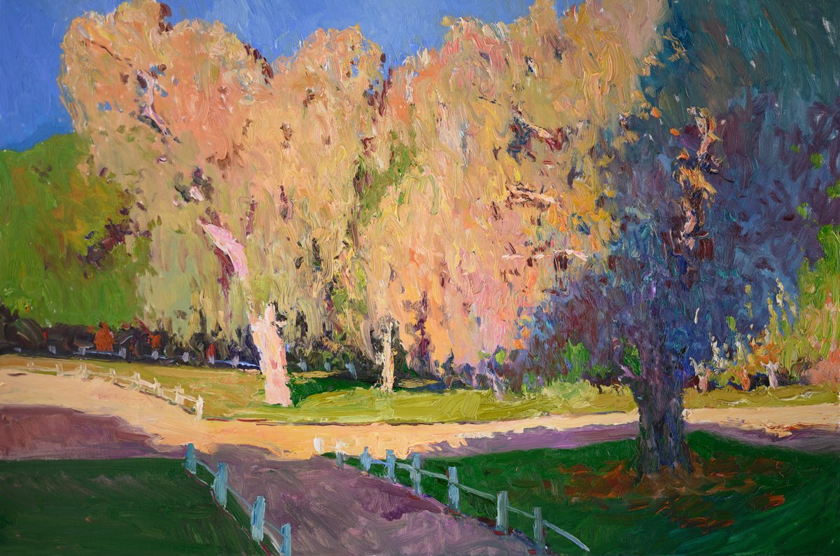 Eucalyptus Trees By Suren Nersisyan, 36 X 24, Artwork For Sale On Artfinder
