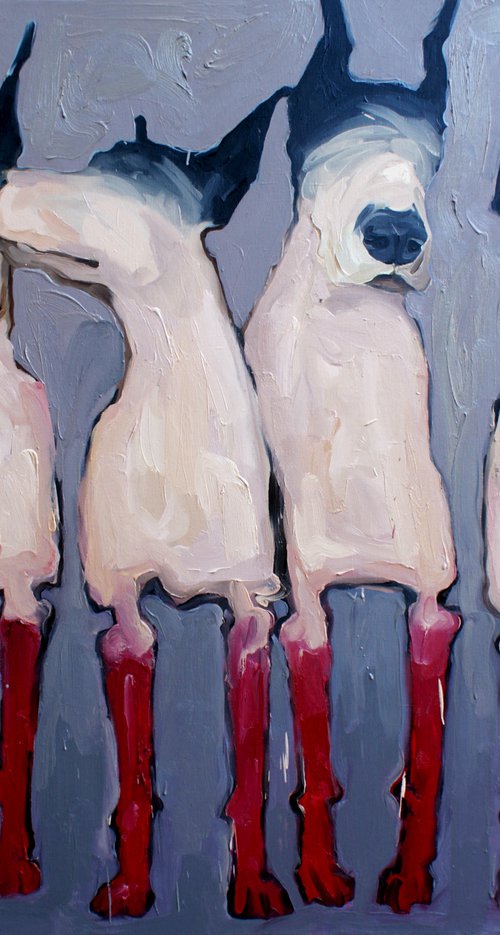 Fendi Dogs by Inga Makarova