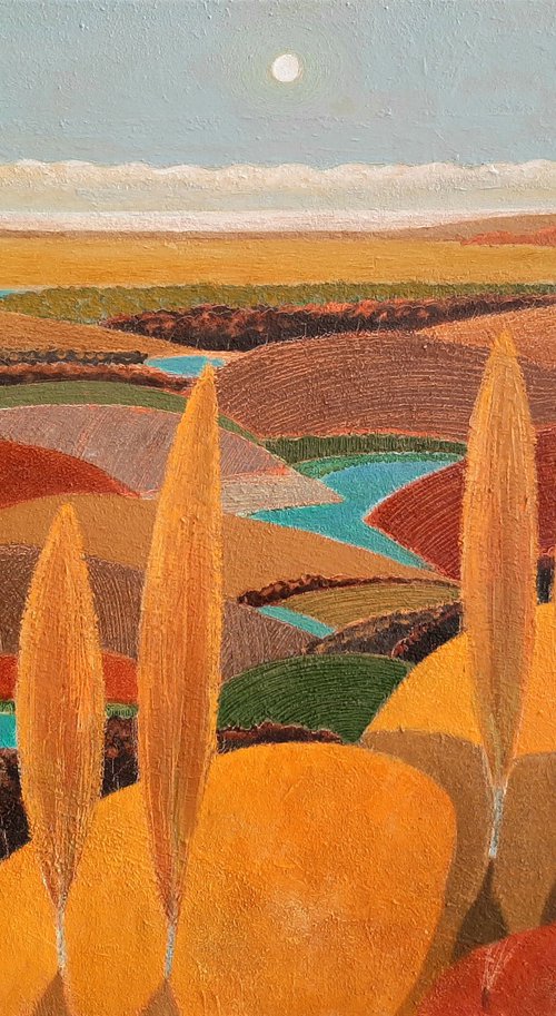 POPLAR HILLS IN DUNES by Vadim Vaskovsky
