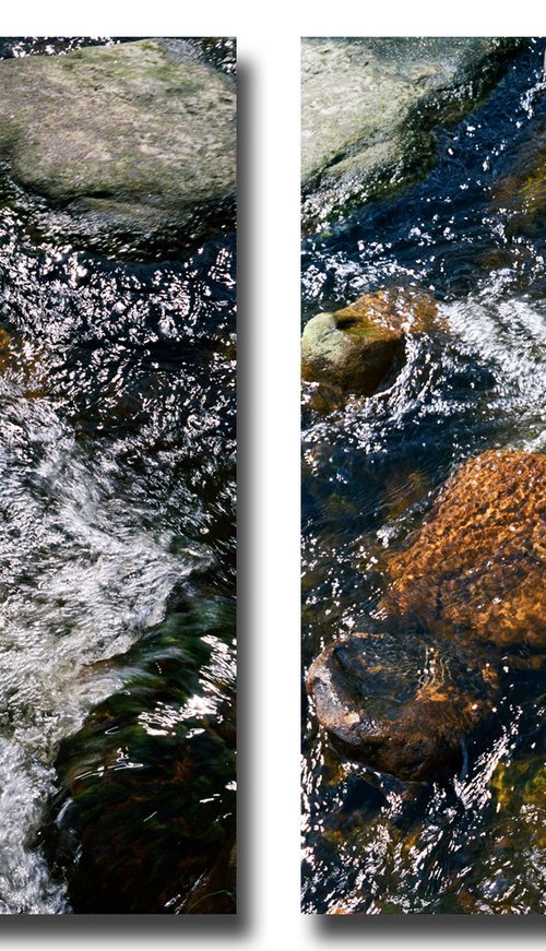 Water (Diptych) - Alu Panels by Justice Hyde