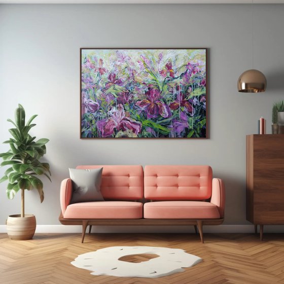 Whispers of Flowers. Floral landscape