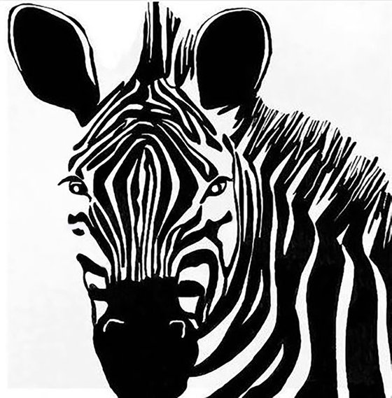 ZEBRA - MODERN WALL ART