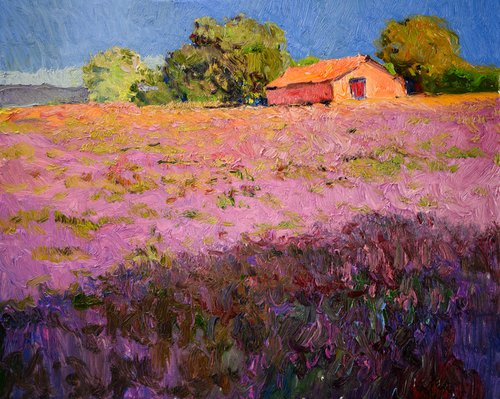 Lavender Field by Suren Nersisyan