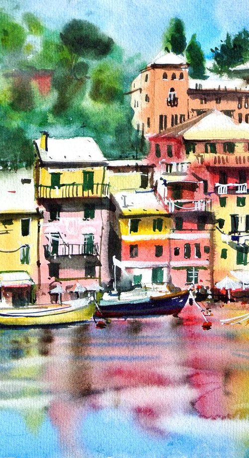 Portofino Bay by Ksenia Astakhova