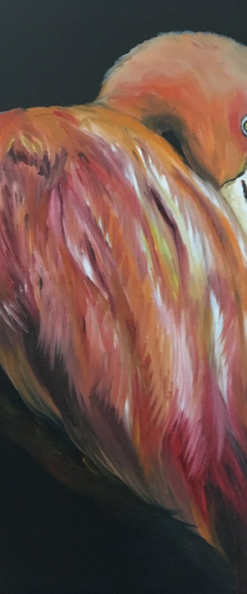 Burning Flame II by Timea  Valsami