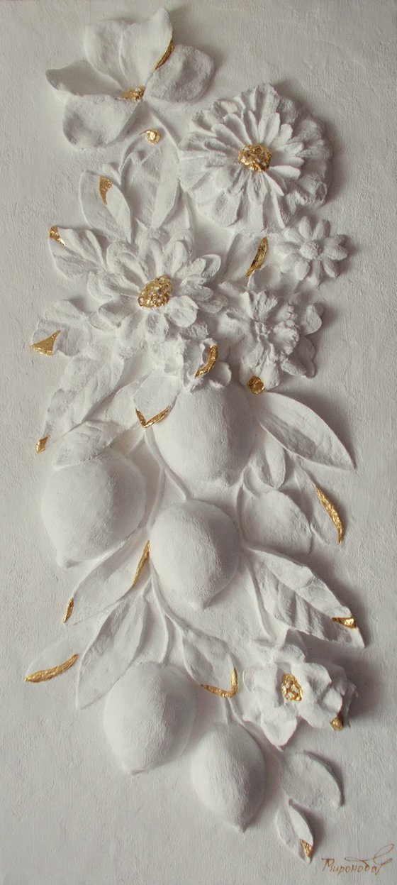 "Flowers and fruits"