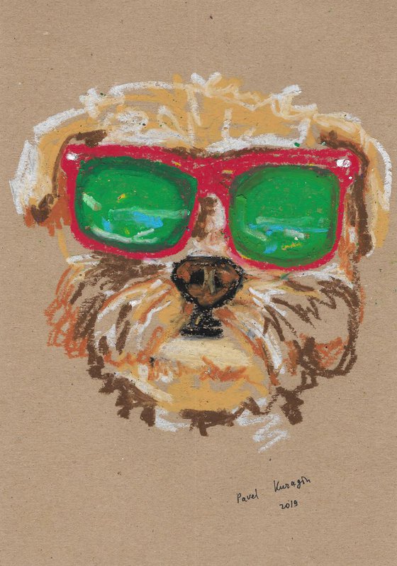 Hipster dog #11