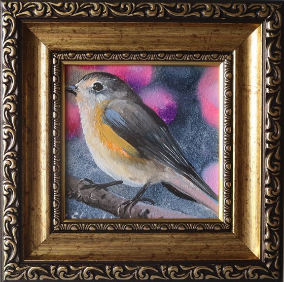 Tiny Framed Art Bird