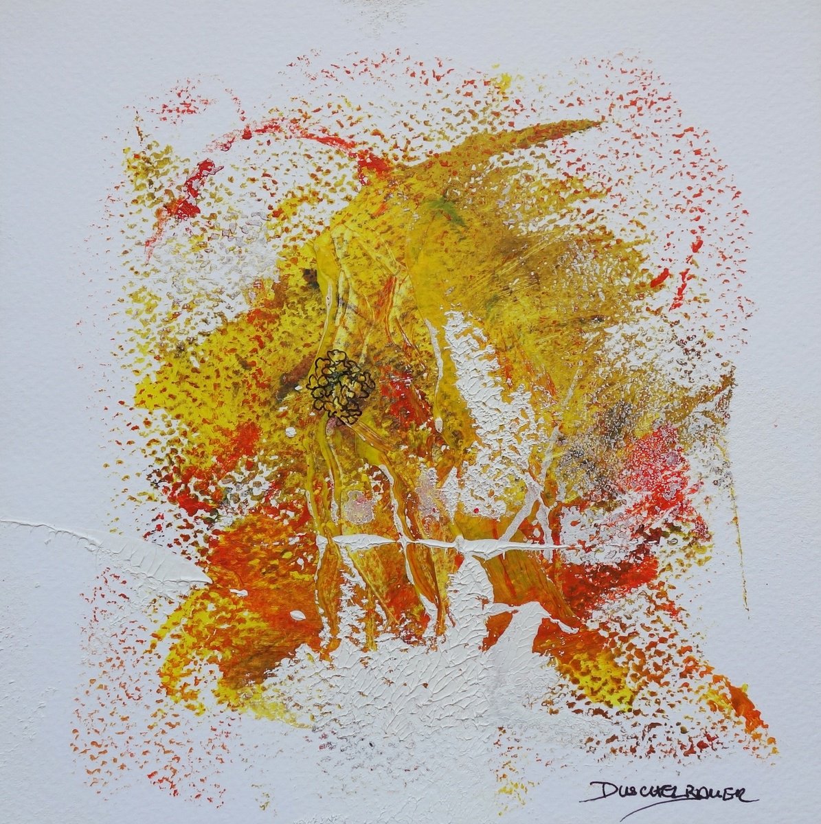 Moments 11 By Doris Duschelbauer, 13 X 13, Artwork For Sale On Artfinder