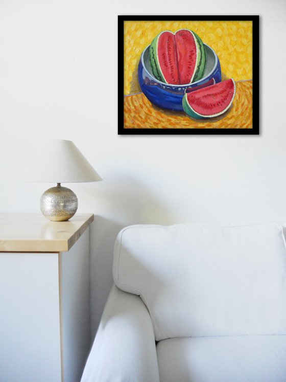 Watermelon in a Bowl