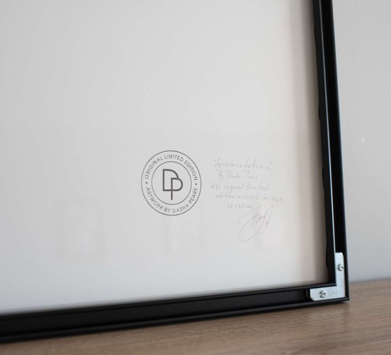 Synesthetic Letters - C (Framed)