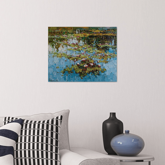 White Water Lilies