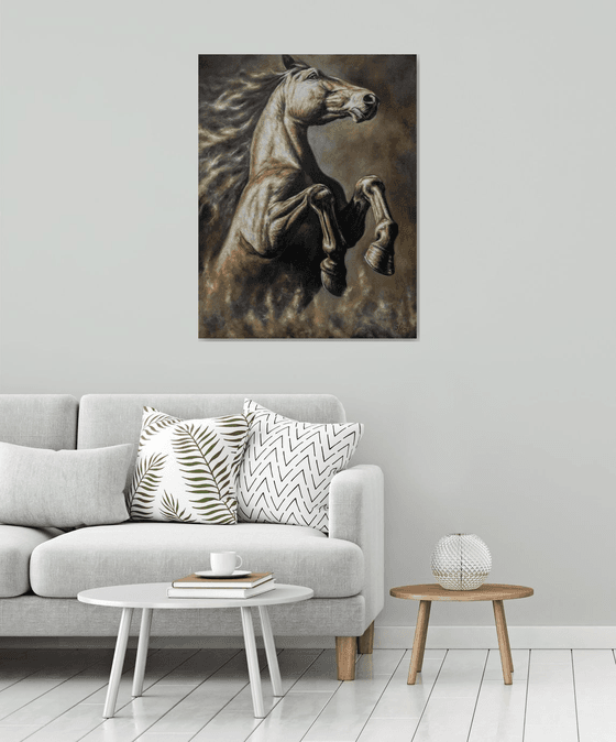 Power and Elegance - Original Horse Portrait