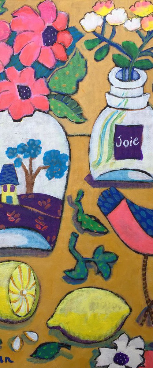 "Still Life from Citron Ville" by Holly Wojahn