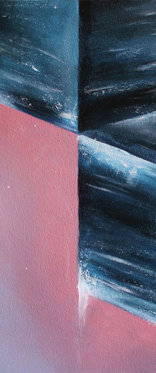 Stacking Oceans Close Up 1 by Vanessa T Stefanova