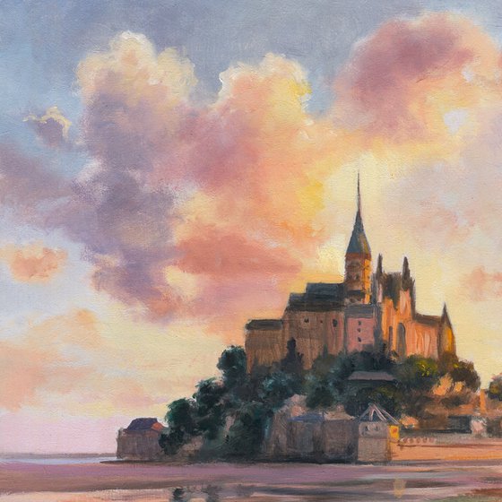 Mont Saint Michel in France
