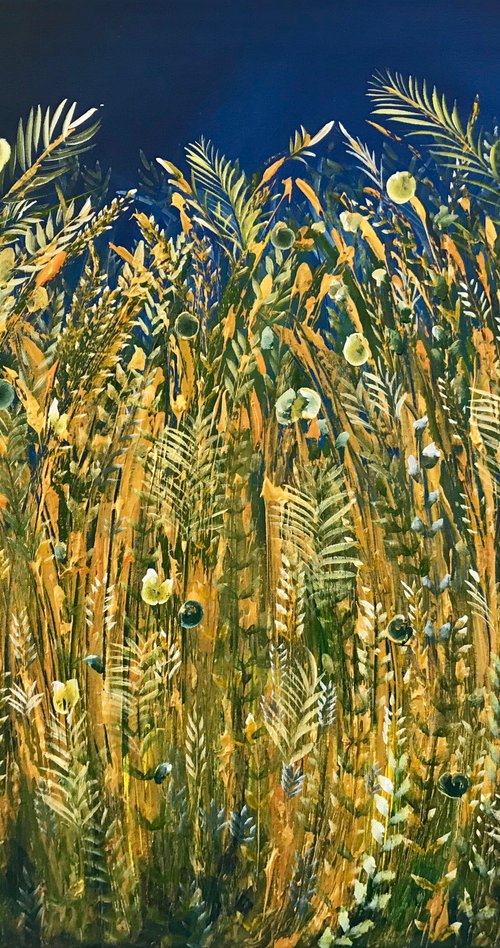 Golden Grasses by Emma Sian Pritchard