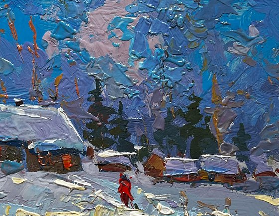 On a frosty day