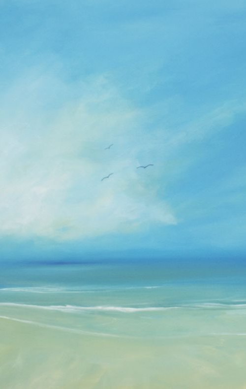 As the tide goes out by Emma Sian Pritchard