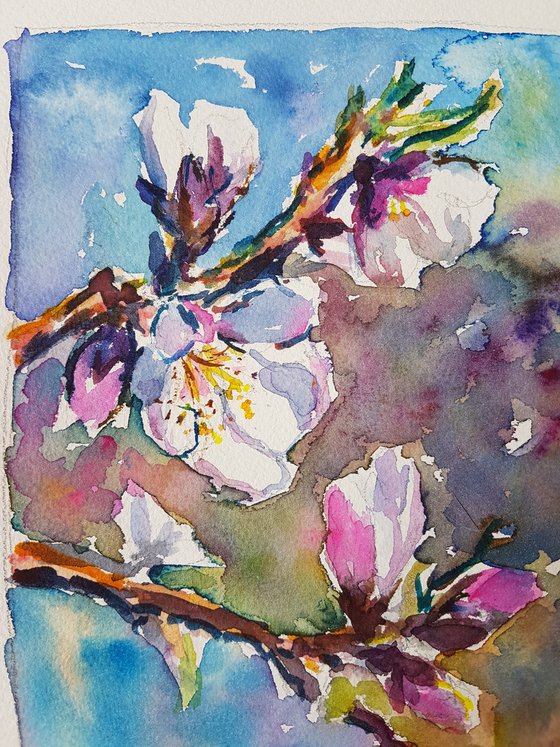 Almond blossom II