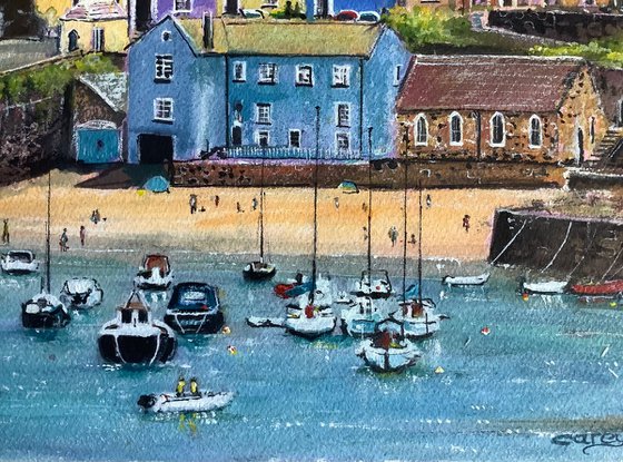 Tenby harbour