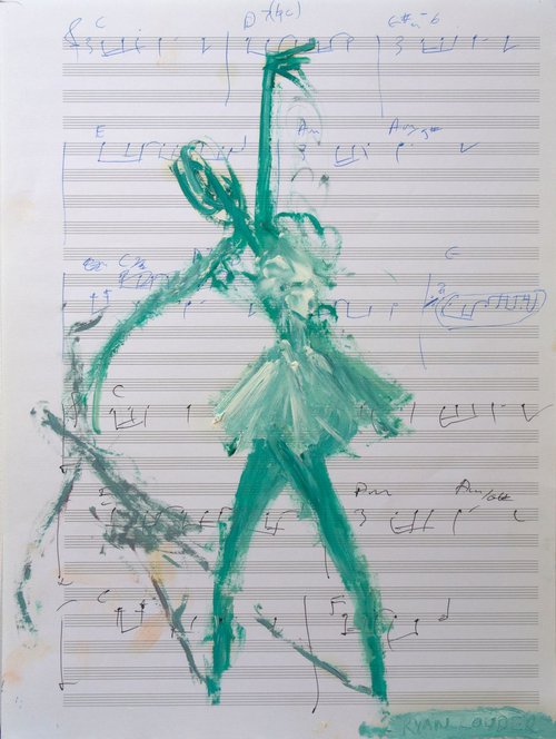 Ballet Notes Series no.4 by Ryan  Louder