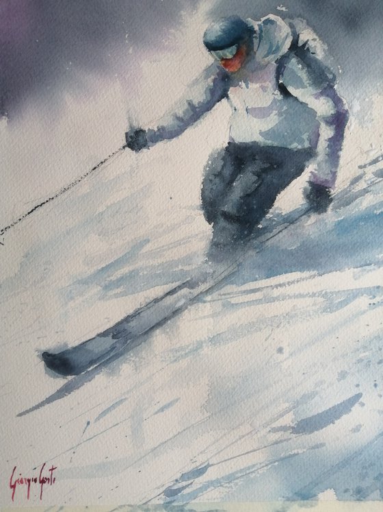 the skier 13