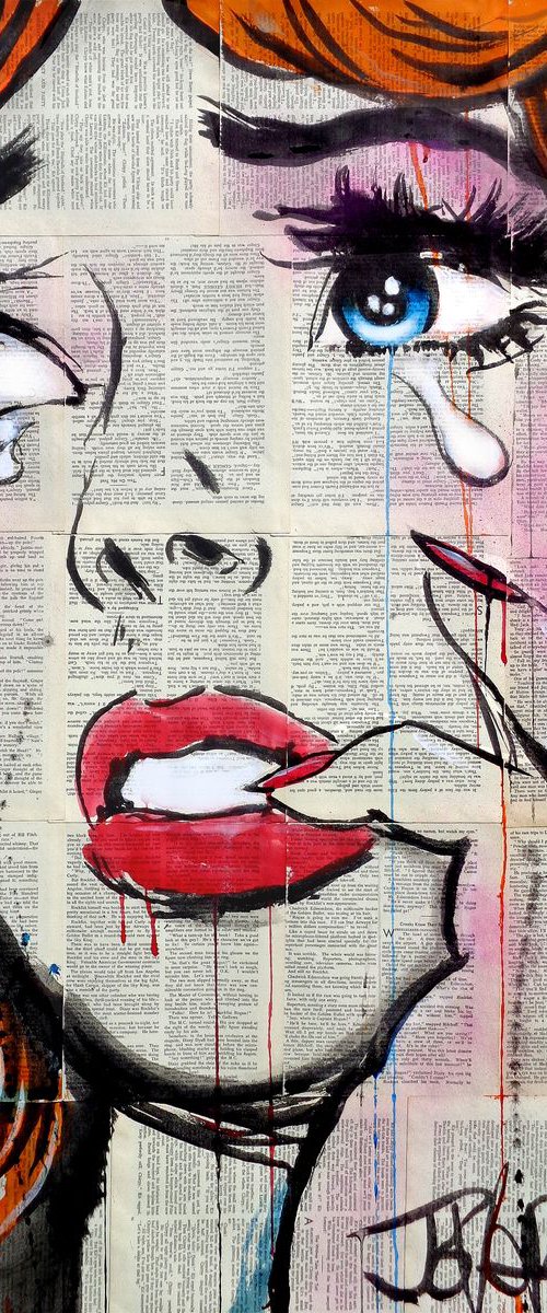 RETRO POP TEARS by Loui Jover