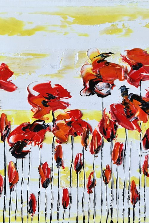 Flora Poppies 1 by Daniel Urbaník