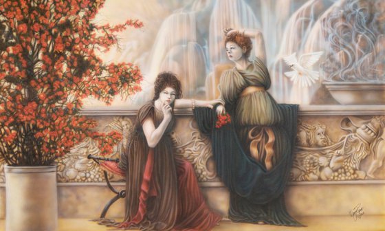 Two Women Contemplating
