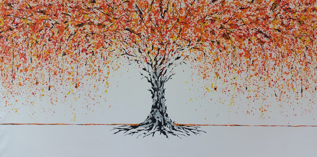 Autumn Tree 6 by M.Y. by Max Yaskin