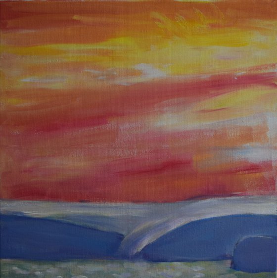 "Sea Shroud, Sunrise"