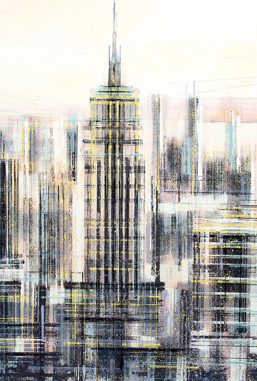 New York - Manhattan Skyline by Marc Todd