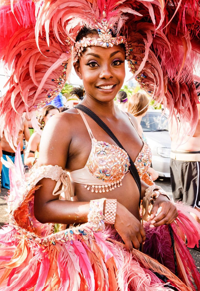 2k14 Port of Spain Carnival I (21x29cm) by Tom Hanslien