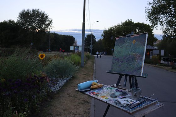 Flowers and Sunflower