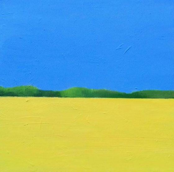 Rapeseed Fields, Hampshire IV