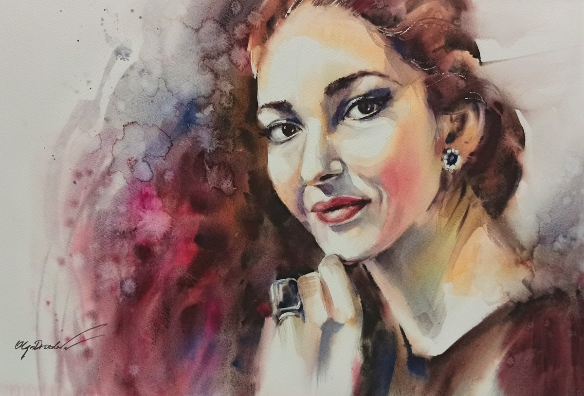 Sublime. Maria Callas. by Olga Drozdova