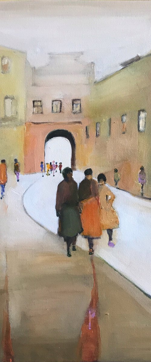 Giszingowa street by Romuald Mulk Musiolik