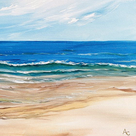 Turquoise Sea_ Seascape