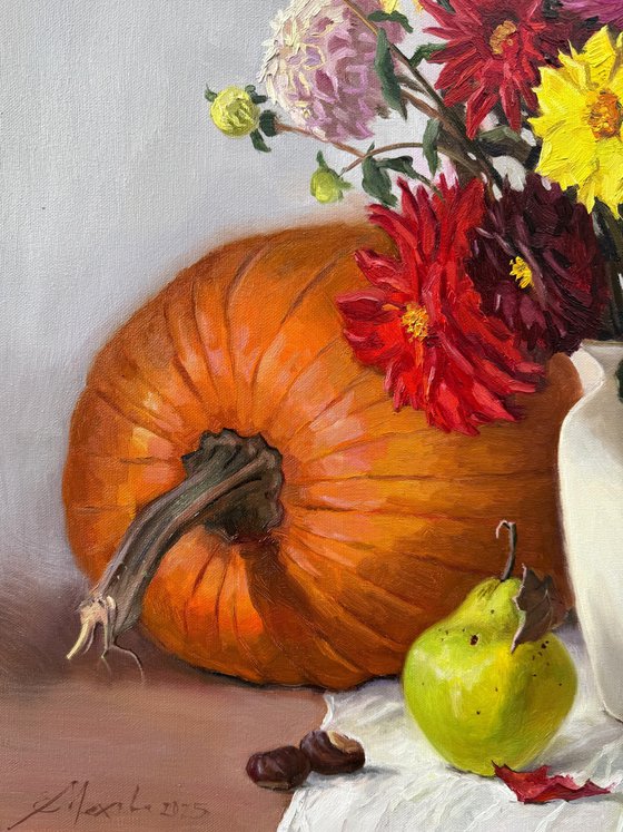 Pumpkin Still life #2