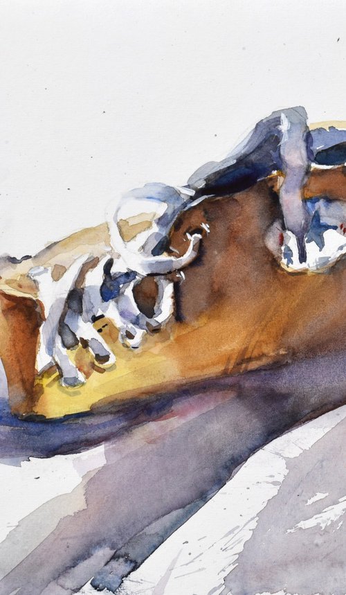 "All star" sneaker 2 by Goran Žigolić Watercolors