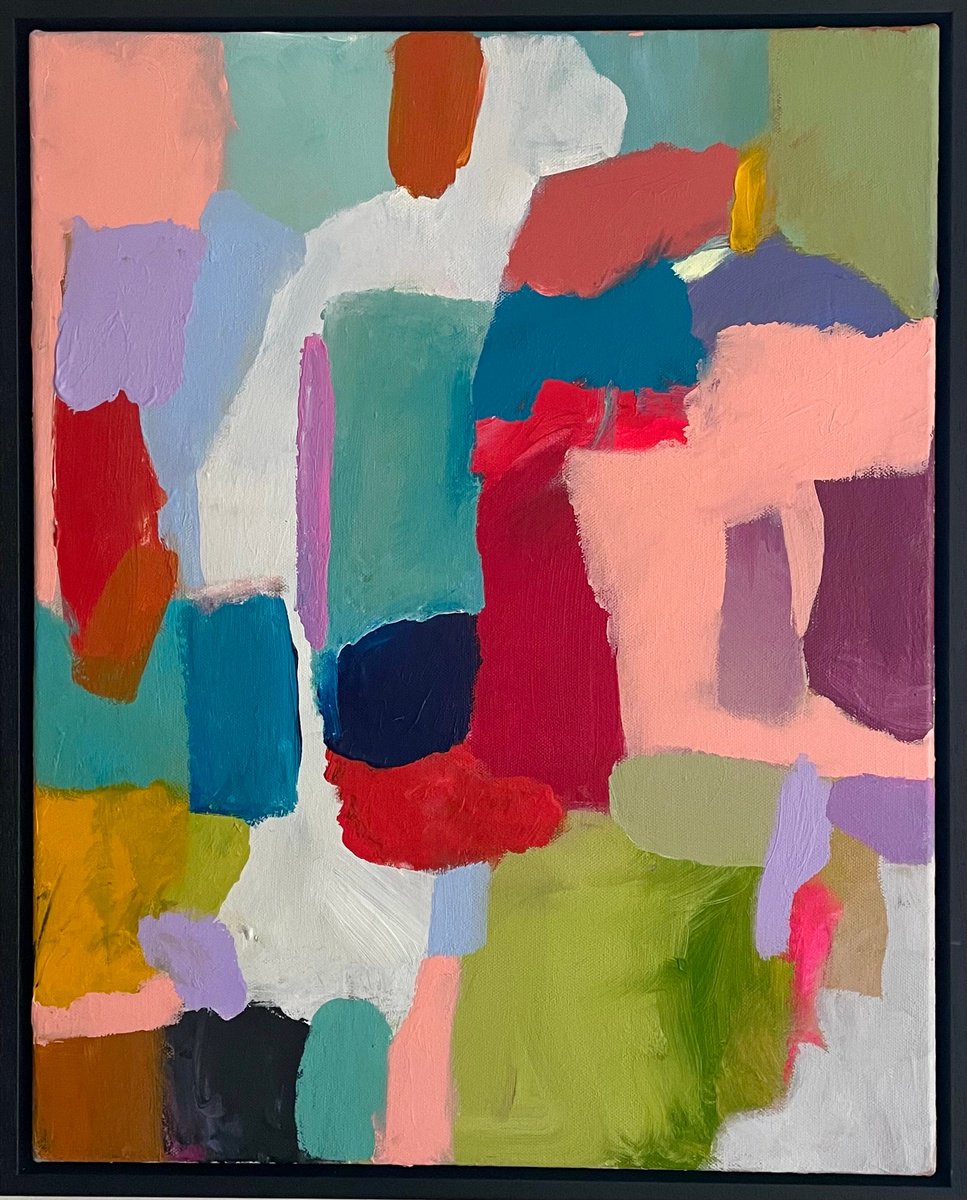 Colour Fields By Jennifer Day, 16 X 20, Artwork For Sale On Artfinder
