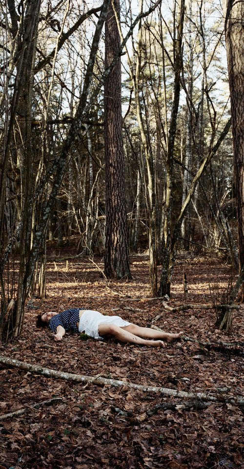 Mom In Forest (From series Dead Parents) by Aida Chehrehgosha