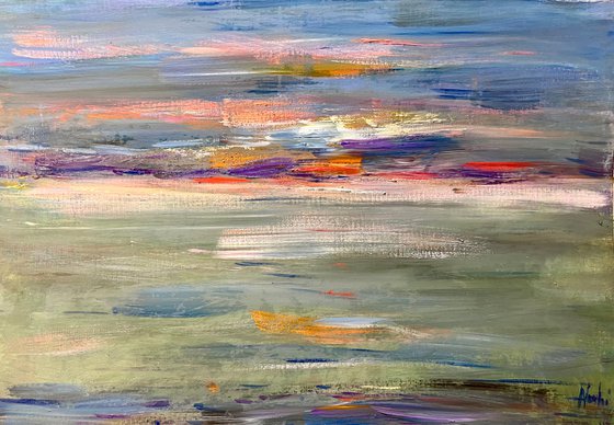 Ocean Voice, abstract seascape