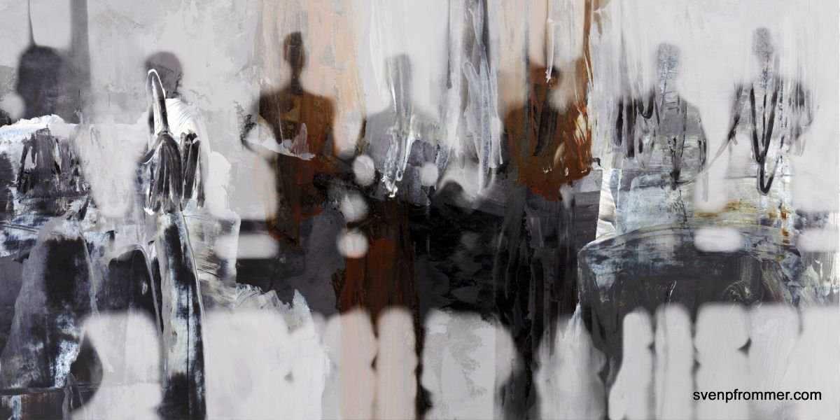 Abstract Photograph , Burma Blur Xxiv By Sven Pfrommer, 55 X 28, Artwork For Sale On Artfinder