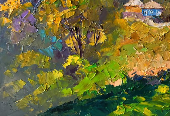 A Village Can be Seen Beyond the Forest