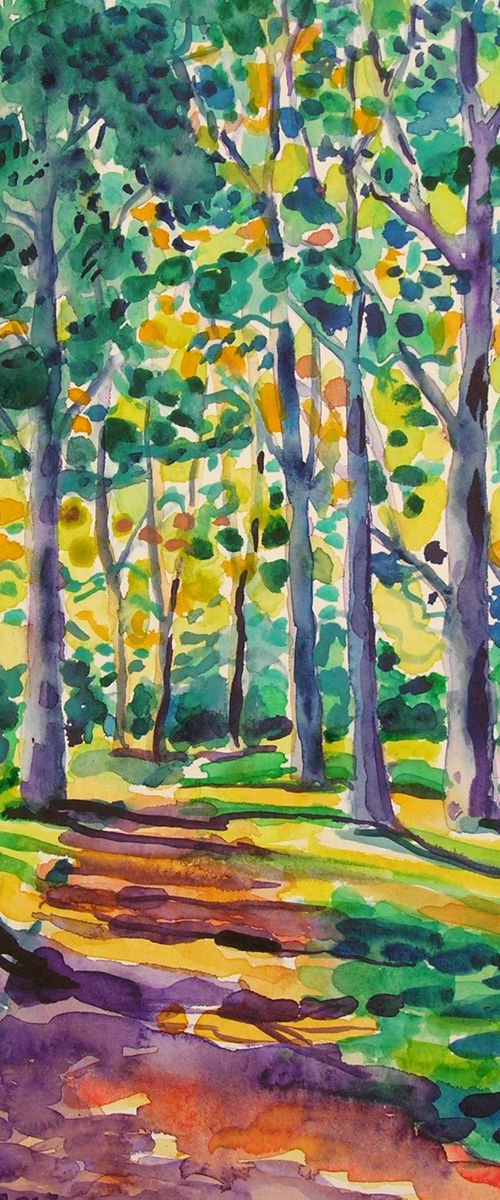 A walk in the park by Maja Grecic
