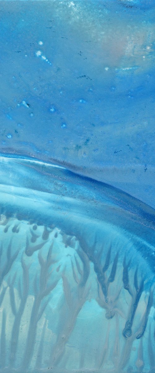Encaustic Abstract 30 by Alona Hryn