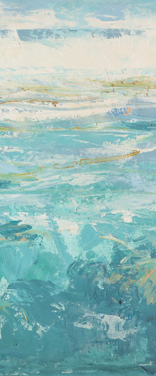 Abstract landscape by Susana Sancho Beltrán